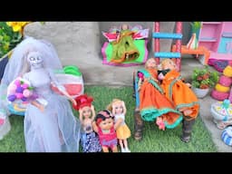 Barbie Doll All Day Routine In Indian Village/Radha Ki Kahani Part -495/Barbie Doll Bedtime Story||