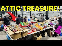 ATTIC JACKPOT & HISTORICAL FIND DISCOVERED AT FLEA MARKET!