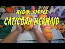 Big & Little Caticorn Mermaid * Chat