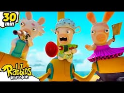 Rabbids VS the world | RABBIDS INVASION 🐰 | 30mn Compilation | Cartoon for kids