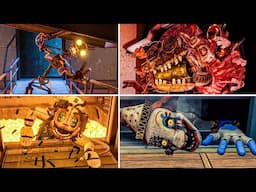 All Animatronics Destroyed By Arnold - FNAF Secret Of The Mimic 4K (Five Nights at Freddy's)