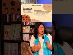 #shortvideo | 3 Yummy Pedagogical Processes for ECCE & FLN | Enjoy!| @ibigwonder | Sapna Agrawal