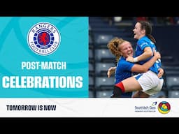 Rangers Trophy Celebrations! | Glasgow City 0-3 Rangers  |  Women's Scottish Cup Final 2024-25
