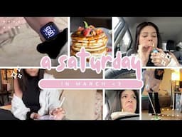 productive weekend vlog | journaling, coffee, & errands