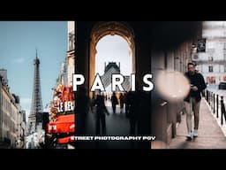 POV Paris Street Photography 4K | Sony A7III