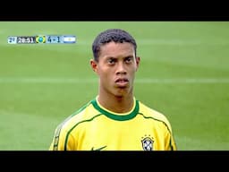 19 year old Ronaldinho DESTROYING Argentina