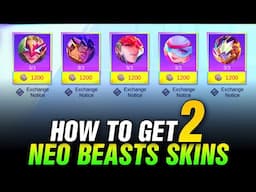 Get 2 Neo Beasts Skins From This Trick | Tutorial | Guide | Tips | Mlbb Upcoming New Event | Jasleen