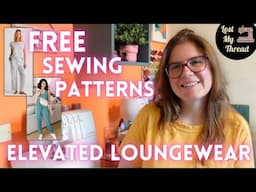 Free Loungewear Sewing Patterns for Sew Frugal #SewFrugal25