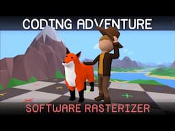 Coding Adventure: Software Rasterizer