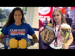 HOT Amazon fight! Portuguese CHAMPION or Russian BEAUTY? Deborah Evora vs Daria Kuvakina