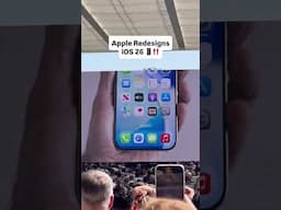 iOS 26 Redesign 😮‍💨😮‍💨😮‍💨