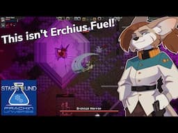 Searching For Fuel At Erchius Mining Facility | Starbound Frackin' Universe