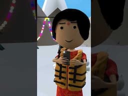 mela ma chinki #funny #funnyanimation #funnycartoon #animation #funnyvideo chintu ki comedy