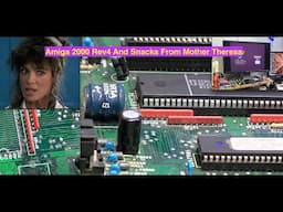 Josh Amiga 2000 r4 and snacks from Mother Theresa