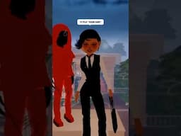 She Killed a Guard to Join Squid Game 😱🔫💀 | HUGE Mistake! 🚨🦑 #roblox #dti #story #shorts