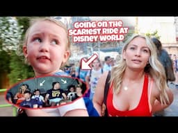 GOING ON THE SCARIEST RIDE AT DISNEY WORLD (Tower of Terror)