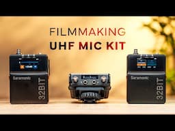 Saramonic K9: Wireless UHF microphone kit for filmmakers