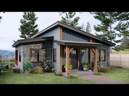 Embracing Nature's Warmth and Radiance! Small House Design Ideas