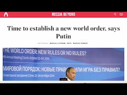 Pedphilic, Genocidal Putin's NWO is the Good, Trad Kind, So We Like It ...Carneval