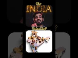 Why is India becoming unhealthy? 🤔 #Lifestyle #Diet #Healthcare #Pollution #india #health