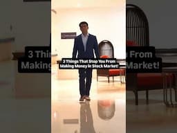 3 Mistakes That Stop You From Making Money in the Stock Market | Vivek Mashrani |  #investing