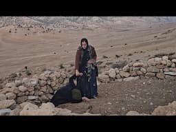 Two beautiful nomadic wives together in a mountain house