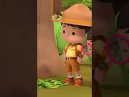 Rebuilding the Bird's Nest! 🕊️🪺 | Leo the Wildlife Ranger | Kids Cartoons | #shorts #animals