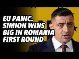 EU PANIC. Simion wins BIG in Romania first round