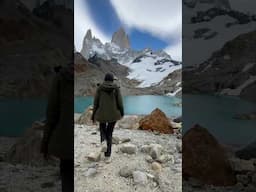 14km later… Mount Fitz Roy #patagonia