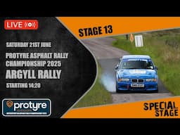 Argyll Rally 2025 - Stage 13 - Protyre Motorsport UK Asphalt Rally Championship