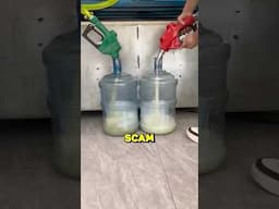 Scam gas station