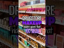These drugstore makeup hidden gems are too good to gatekeep 🛒✨ #makeup #beauty #drugstoremakeup