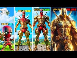 SHINCHAN Upgrading To GOLD DEADPOOL In GTA 5