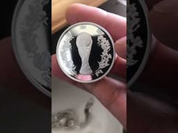 Japan Korea FIFA World Cup Silver coin