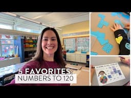 5 Fun Activities for Numbers within 120 - Place Value and Number Sense for First Grade