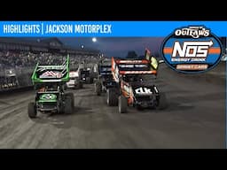 World of Outlaws NOS Energy Drink Sprint Cars | Jackson Motorplex | June 4, 2025 | HIGHLIGHTS