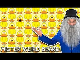 Learn with Mister Weird Beard!  Phonics & First Words!  Spelling, Colours & Animal Sounds + More!