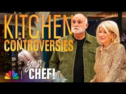 Martha and José Reveal Their Most Controversial Kitchen Hot Takes | Yes, Chef! | NBC