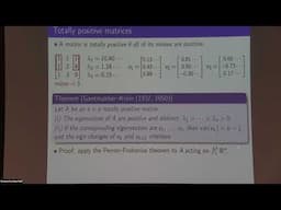 Total positivity and real Schubert calculus - Steven Karp
