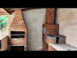 COMO FAZER FOGÃO A LENHA COM FORNO SIMPLES E PERFEITO!