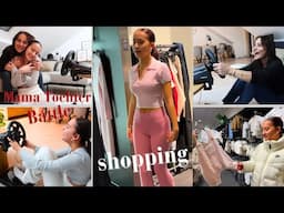 MAMA TOCHTER BATTLE | WIR FAHREN DIE GANZE NACHT! SHOPPPING TOUR FÜR BABY & FRÜHLING
