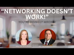 Networking doesn't work! (You're probably doing it wrong)