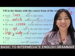 PRACTICE TIME! | SIMPLE PRESENT TENSE | UNIT 13: ENGLISH GRAMMAR COURSE དབྱིན་ཡིག་བརྡ་སྤྲོད་སློབ་ཚན།