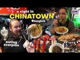 Street Food in Bangkok - Soy Sauce Scorpion and Michelin Star Donuts!