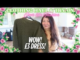 👗**SALE **OVER  50s PLUS SIZE CLOTHING HAUL & TRY ON | £3 DRESS! 👗