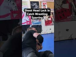REAL Shooting Headlock take down in C.A.C.C. sparring #CatchWrestling