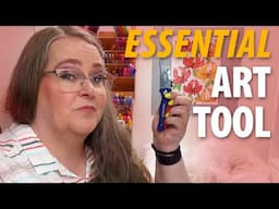 How I Use a Utility Knife in My Art Studio [Essential Art Tools]