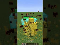 Bedrock vs Every Golem #minecraft #shorts #meme