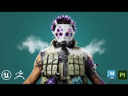 Creating a Real-time 3D Character for Unreal Engine 5 | Full Workflow