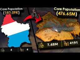 I Restored The ROMAN EMPIRE as Luxembourg With the Power of the BICYCLE!